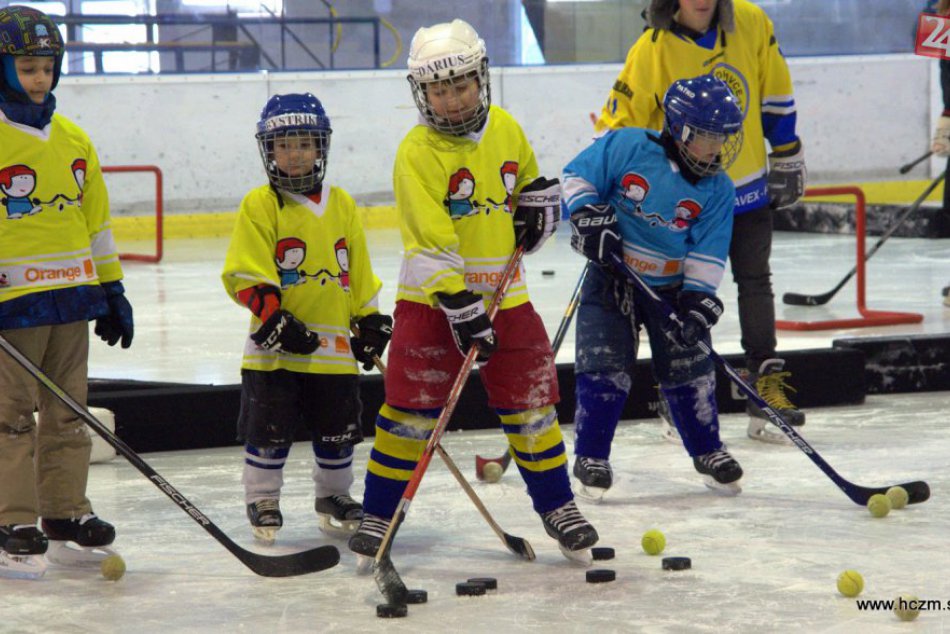 Ilustračný obrázok k článku Akcia Deti na hokej zožala úspech: Zahrať si prišlo kopec detí, pozrite si to!