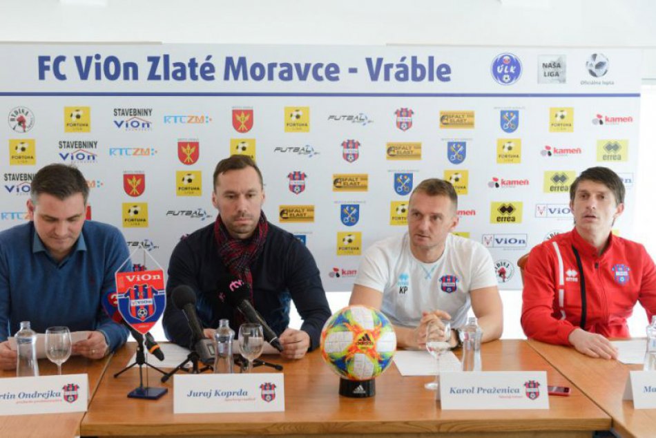 Tlačovka FC ViOn Zlaté Moravce pred začiatkom jarnej časti